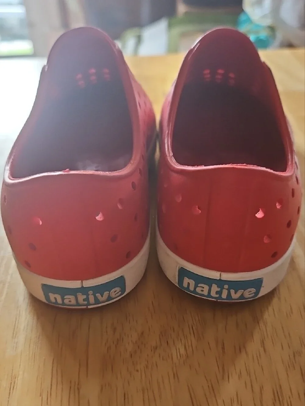 Native Kids Red Minnie Mouse Slip-On Water Shoes
